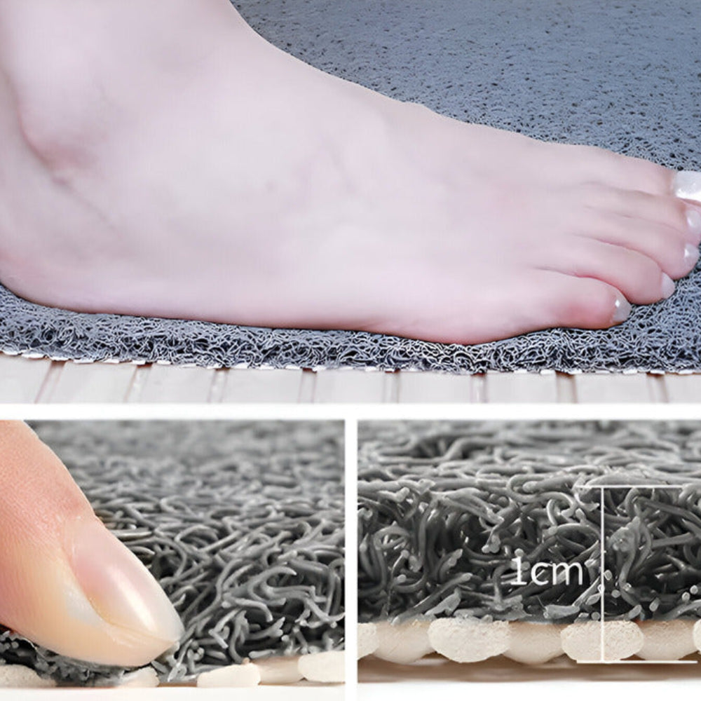 Cushioned Non-Slip Bath Floor Rug