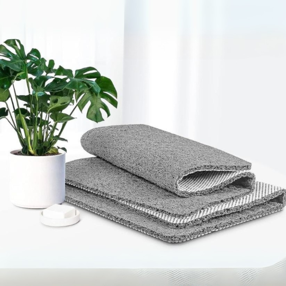 Non Slip Bath Mat Quick Drying Anti-Slip Shower Mat for Safe Use 2