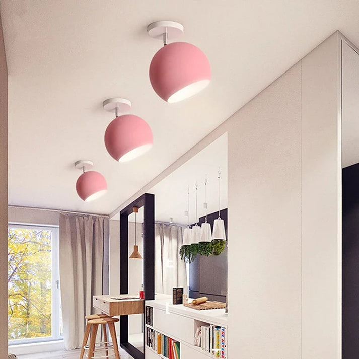 Macaron Round Ceiling Light