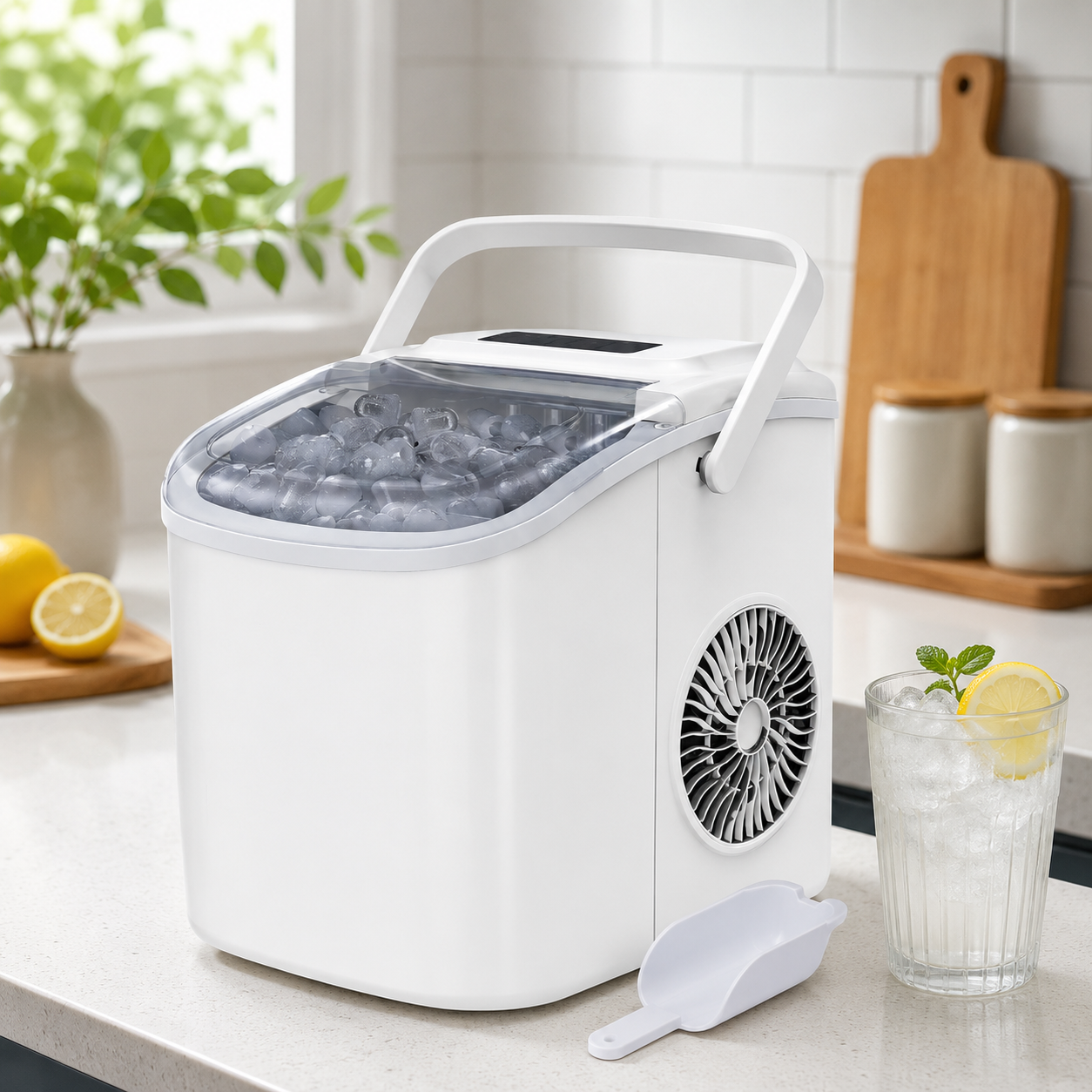 Countertop Nugget Ice Maker Machine