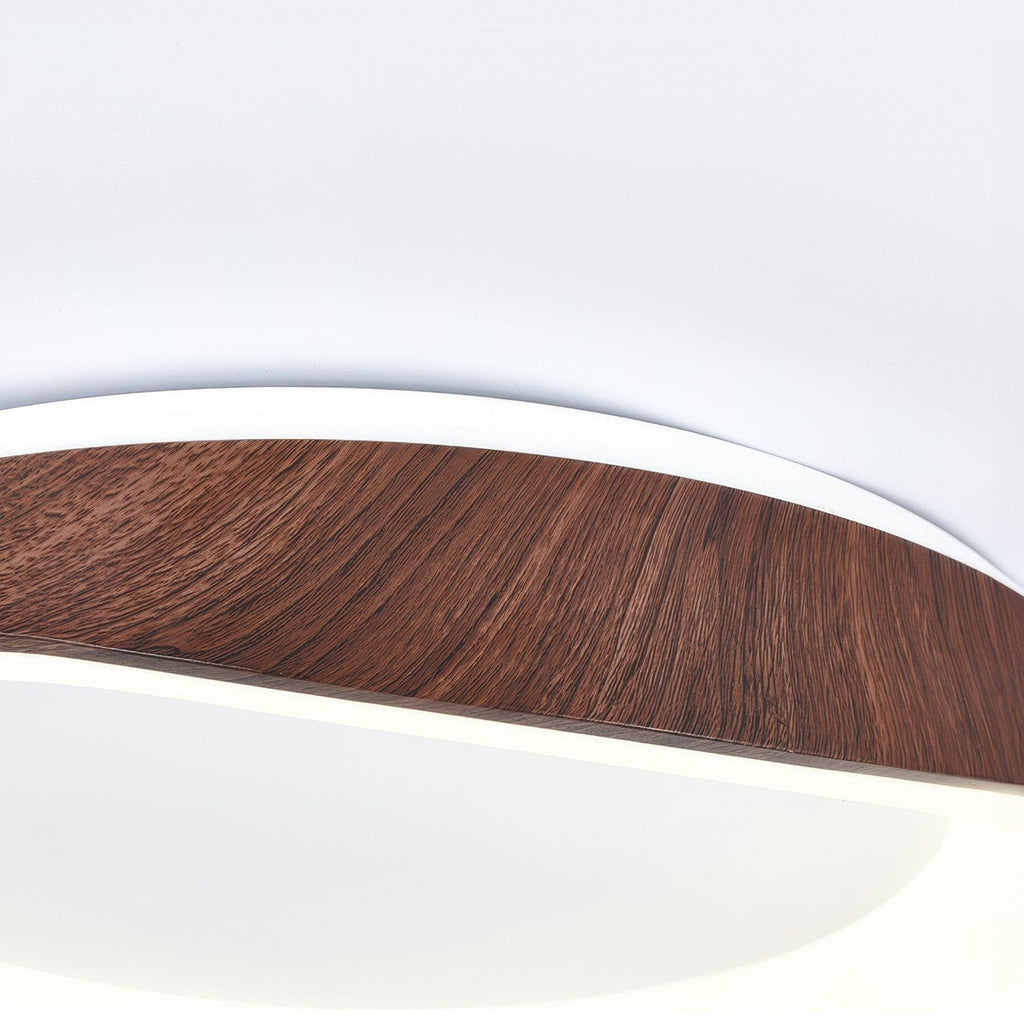 Wood Grain Artistic Ceiling Light