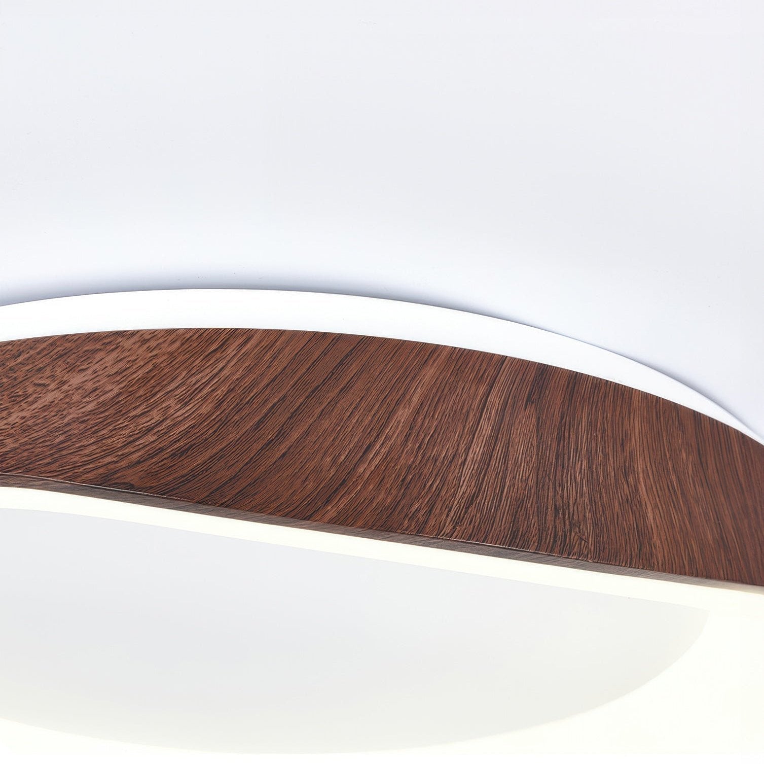 Wood Grain Artistic Ceiling Light