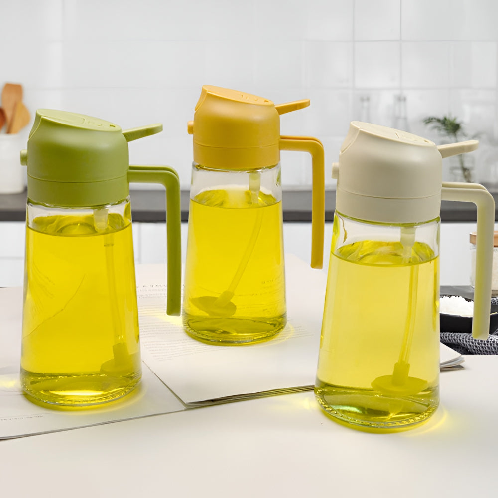 Refillable Glass Oil Sprayer Dispenser