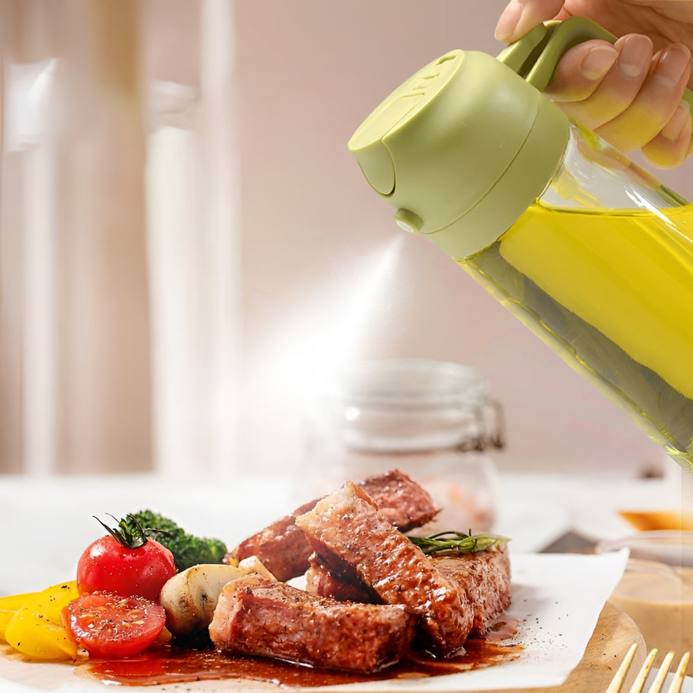 Refillable Glass Oil Sprayer Dispenser