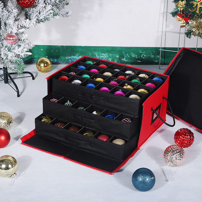 Stackable Tray Christmas Ornament Box