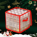 Clear Plastic Christmas Ornament Box