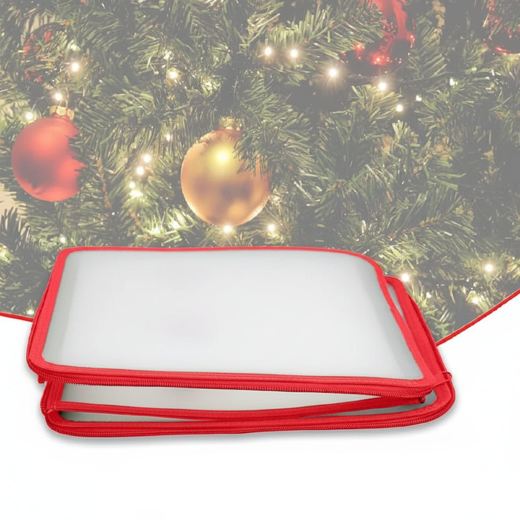 Clear Plastic Christmas Ornament Box