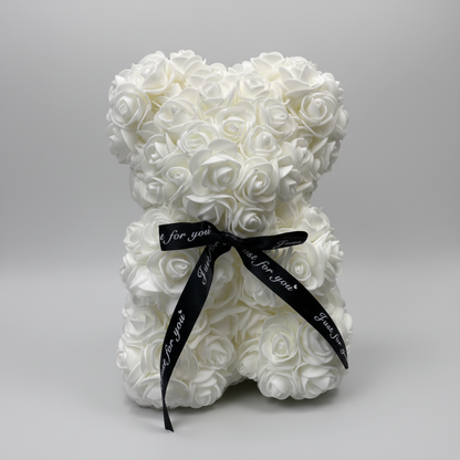 Rose Bear Artificial Flower Teddy