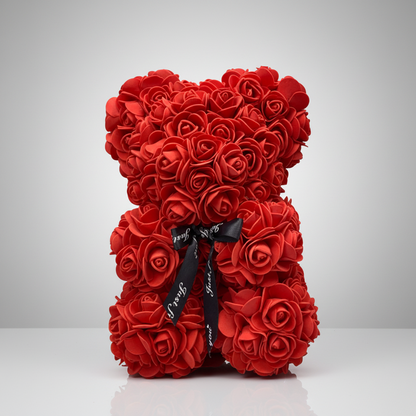 Rose Bear Artificial Flower Teddy