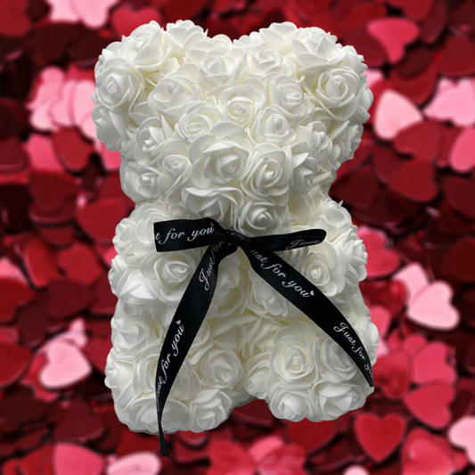 Rose Bear Artificial Flower Teddy