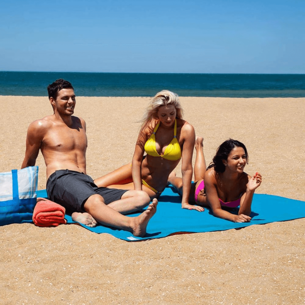 Sand Free Foldable Beach Mat