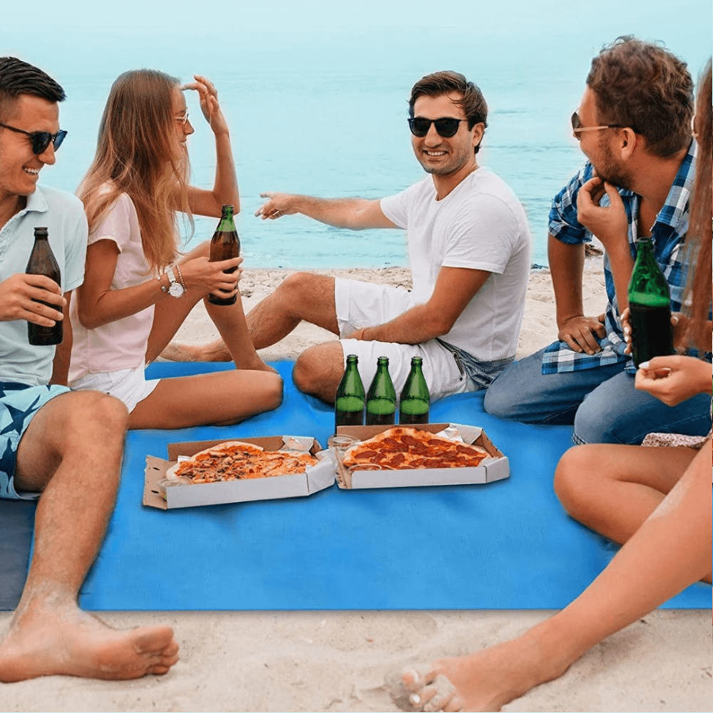 Sand Free Foldable Beach Mat