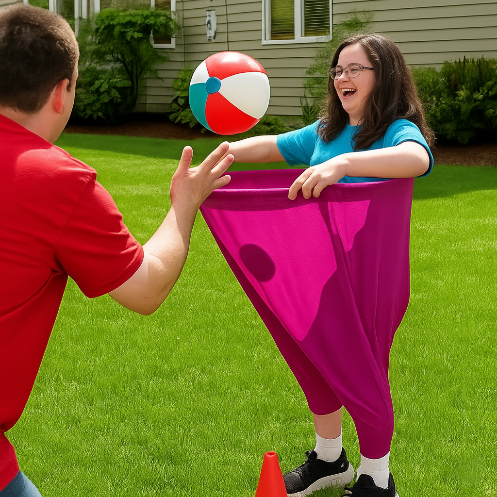 Outdoor Catch Ball Family Game