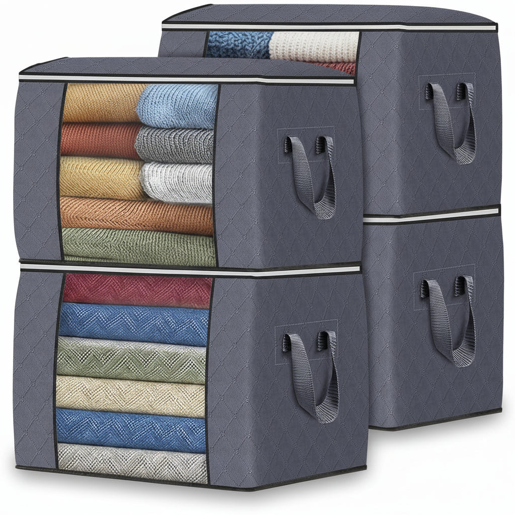 Foldable Fabric Clothing Storage Bags