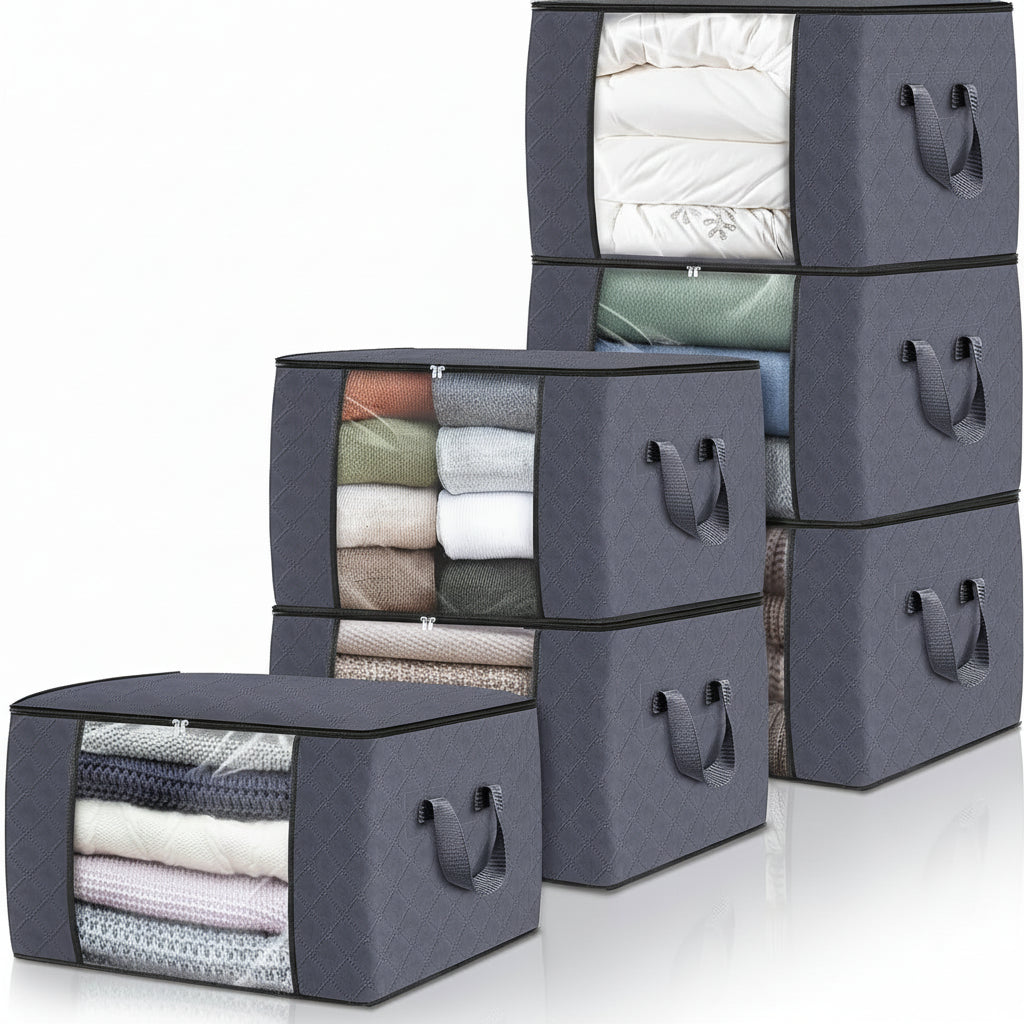 Foldable Fabric Clothing Storage Bags