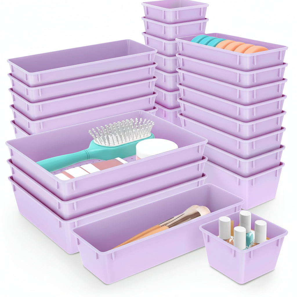 Drawer Organiser Storage Tray Set