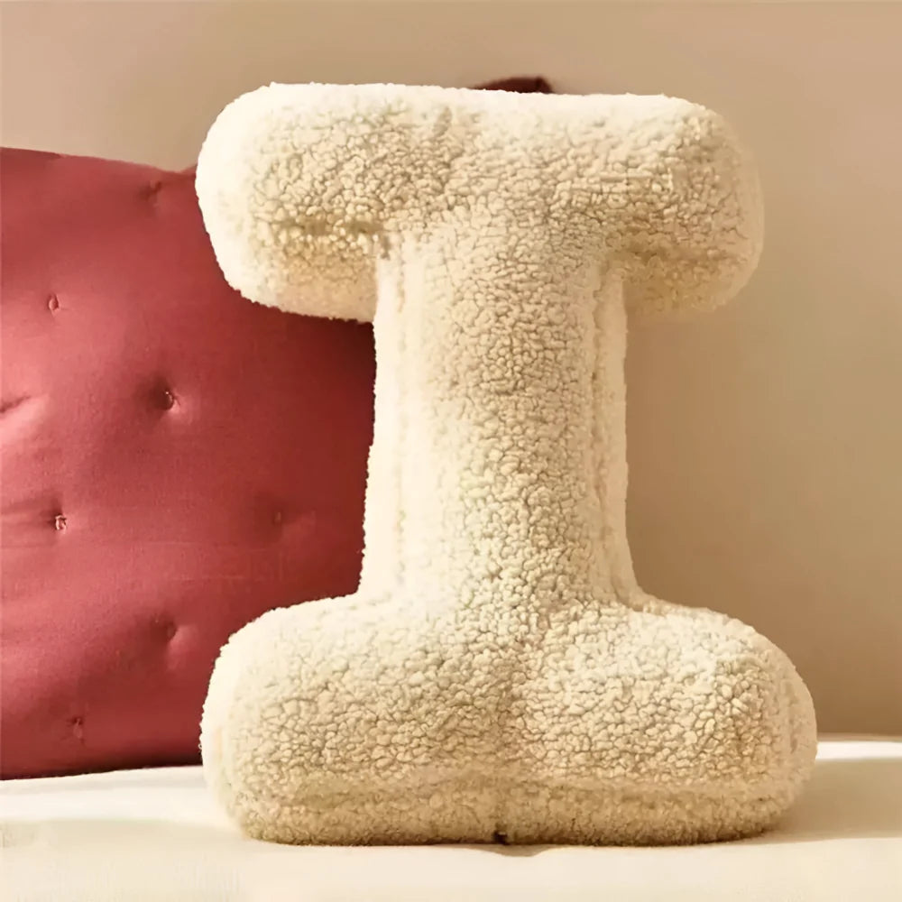Alphabet Letter Decorative Throw Pillow