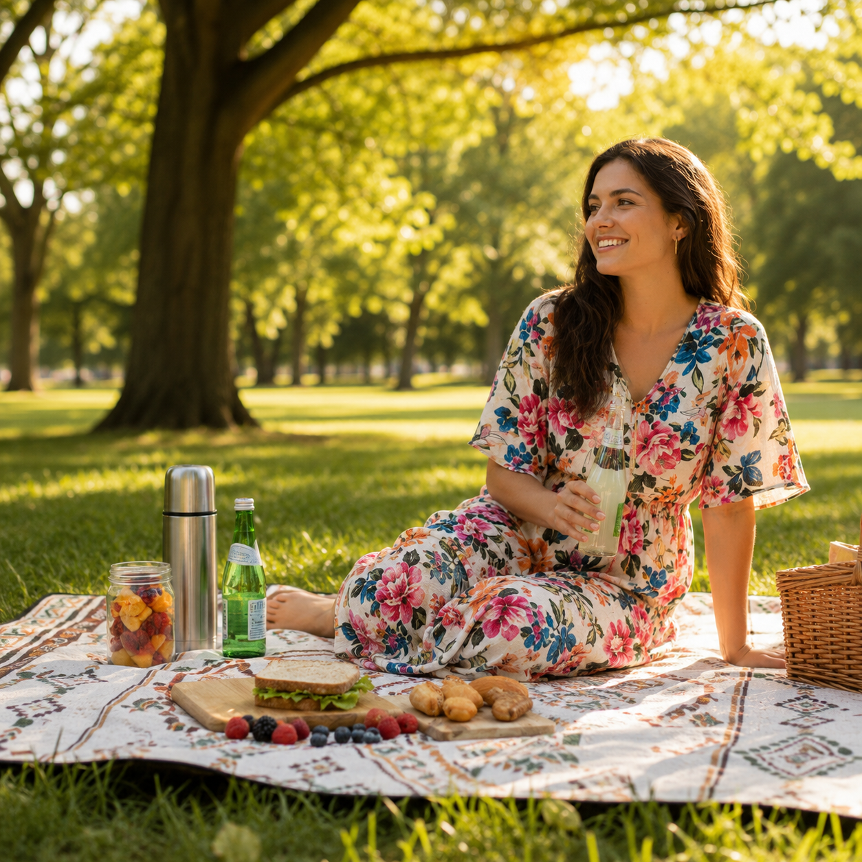 Foldable Travel Picnic Camping Blanket