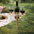 Outdoor Spike Picnic Wine Table