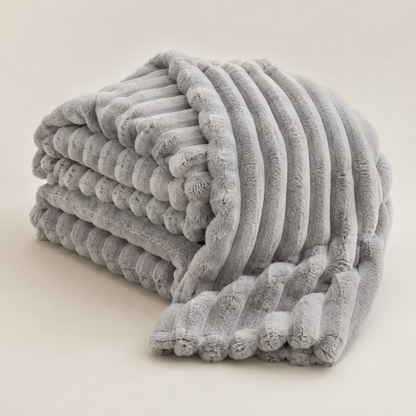 Nordic Winter Plush Blanket