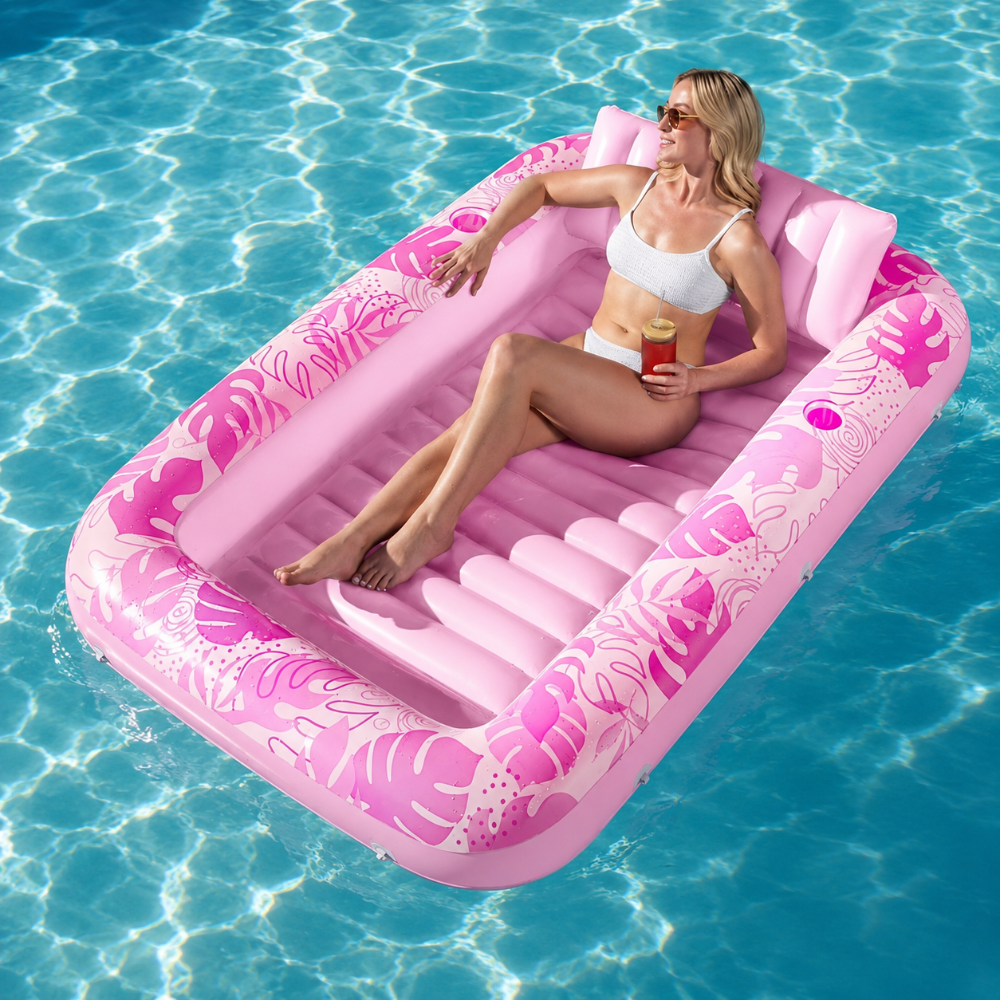 Inflatable Lounge Mattress Pool Float