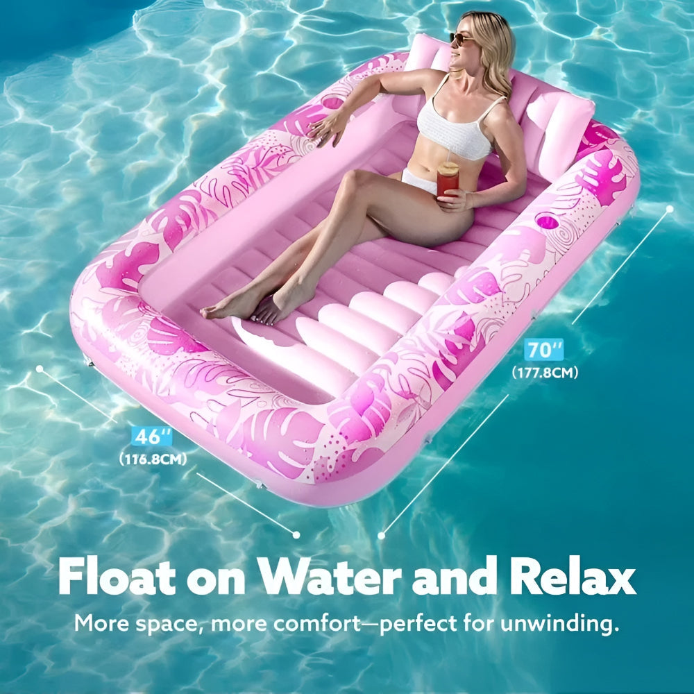 Inflatable Lounge Mattress Pool Float