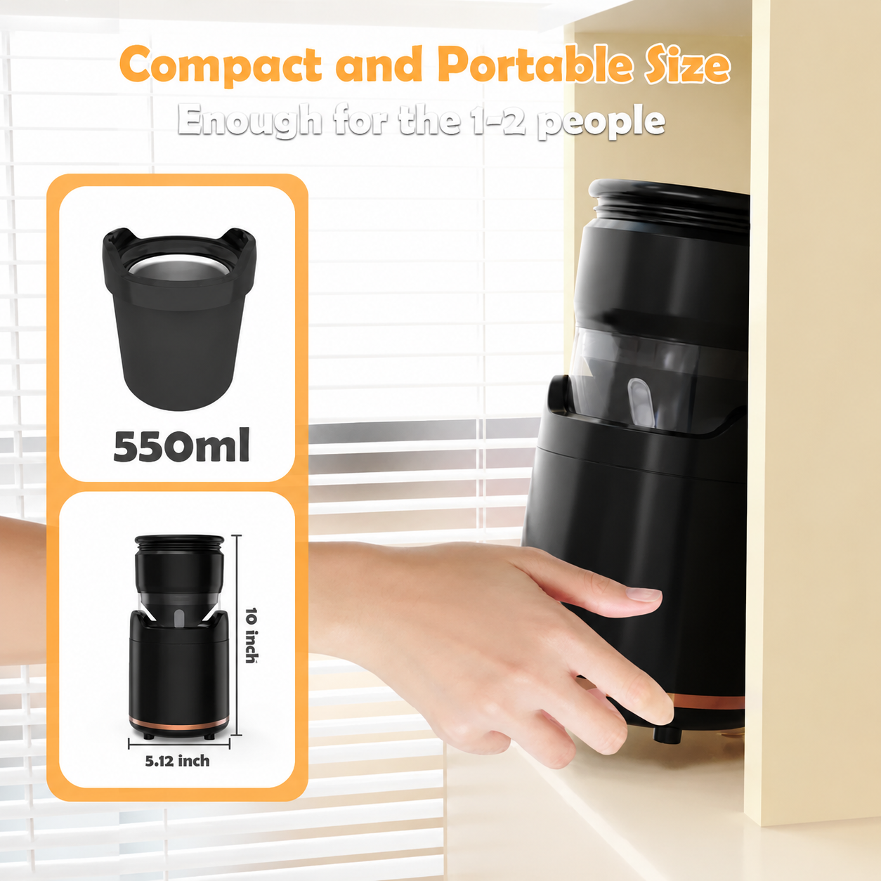 Compact Frozen Yogurt & Ice Cream Maker