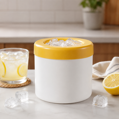 Stackable Lidded Ice Cube Tray Set