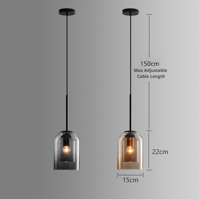 Nordic Glass Hanging Pendant