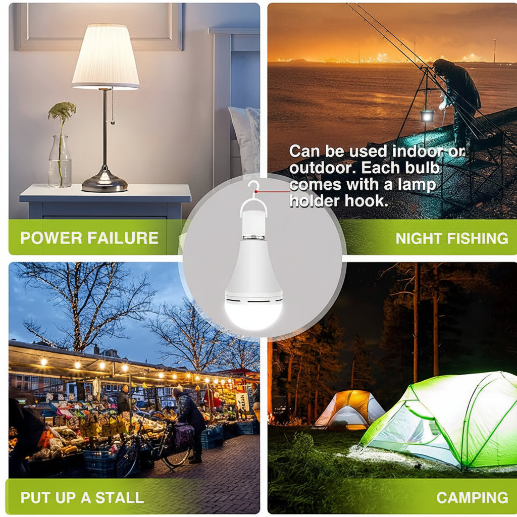 Rechargeable Emergency LED Light Bulb