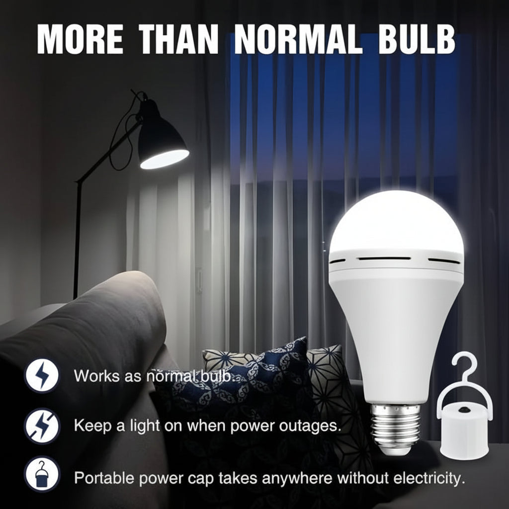 Rechargeable Emergency LED Light Bulb