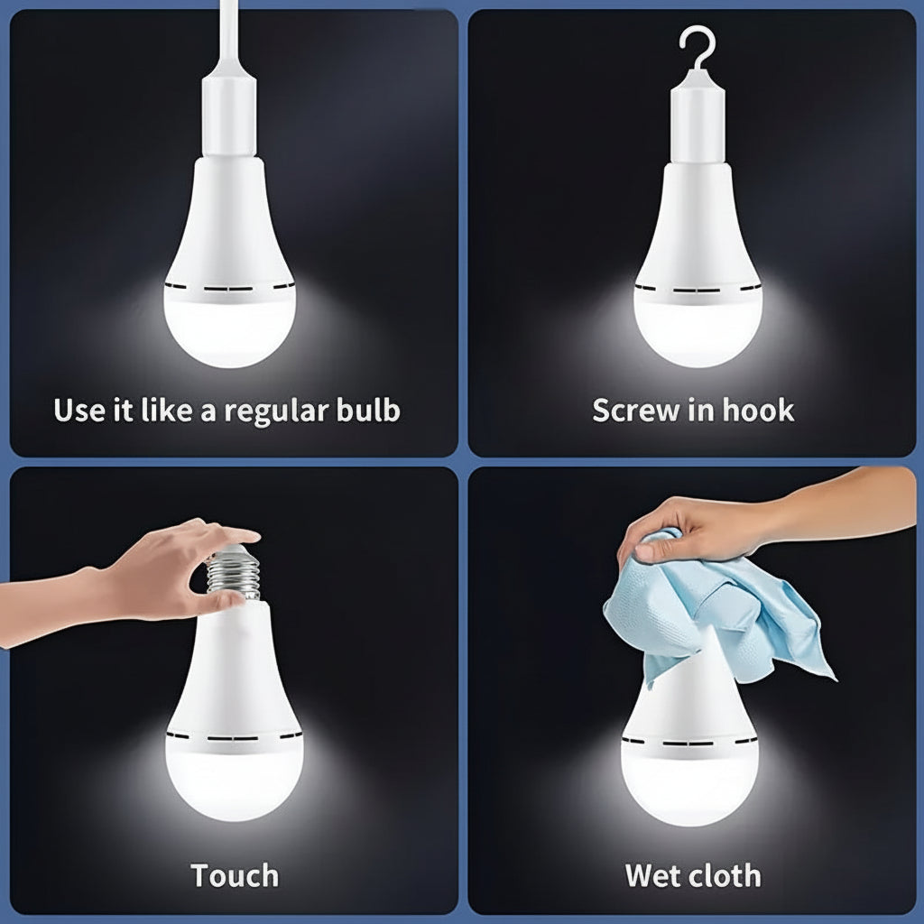 Rechargeable Emergency LED Light Bulb