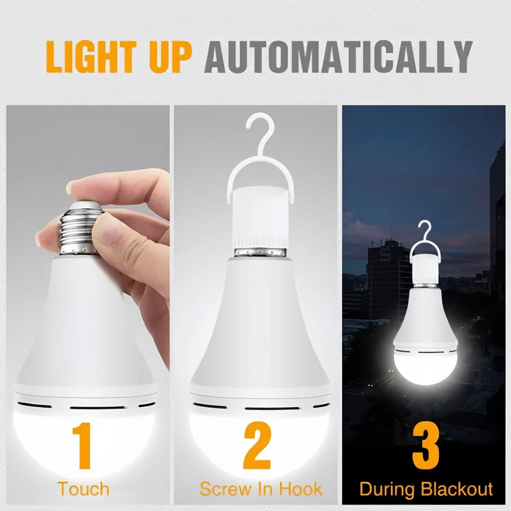 Rechargeable Emergency LED Light Bulb