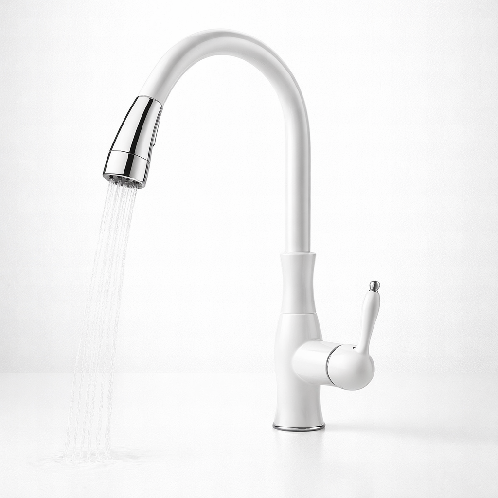 Pull Out Metal Kitchen Sink Tap