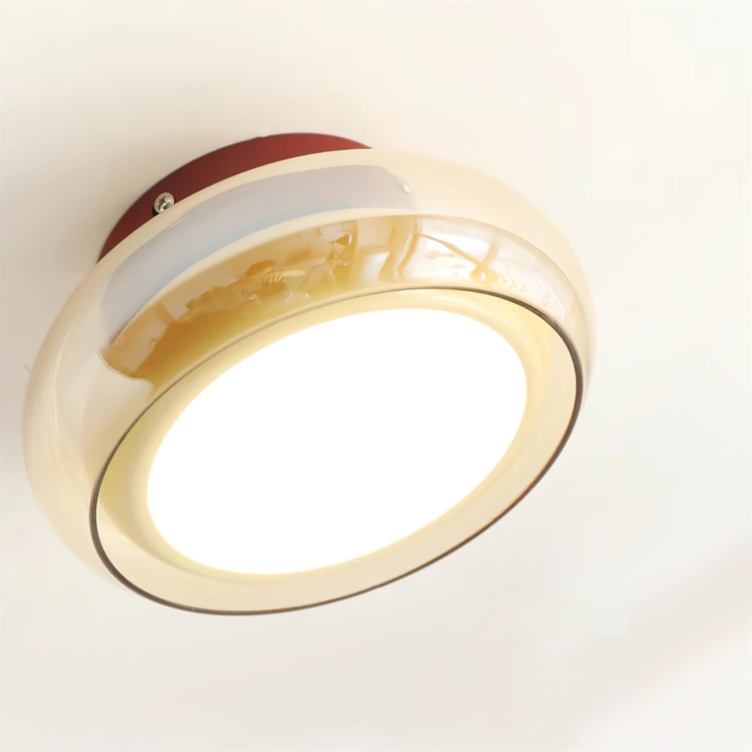 June Retro Glass Ceiling Light