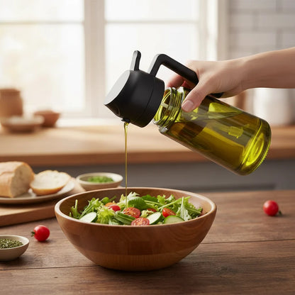 Glass Olive Oil Dispenser Sprayer Bottle
