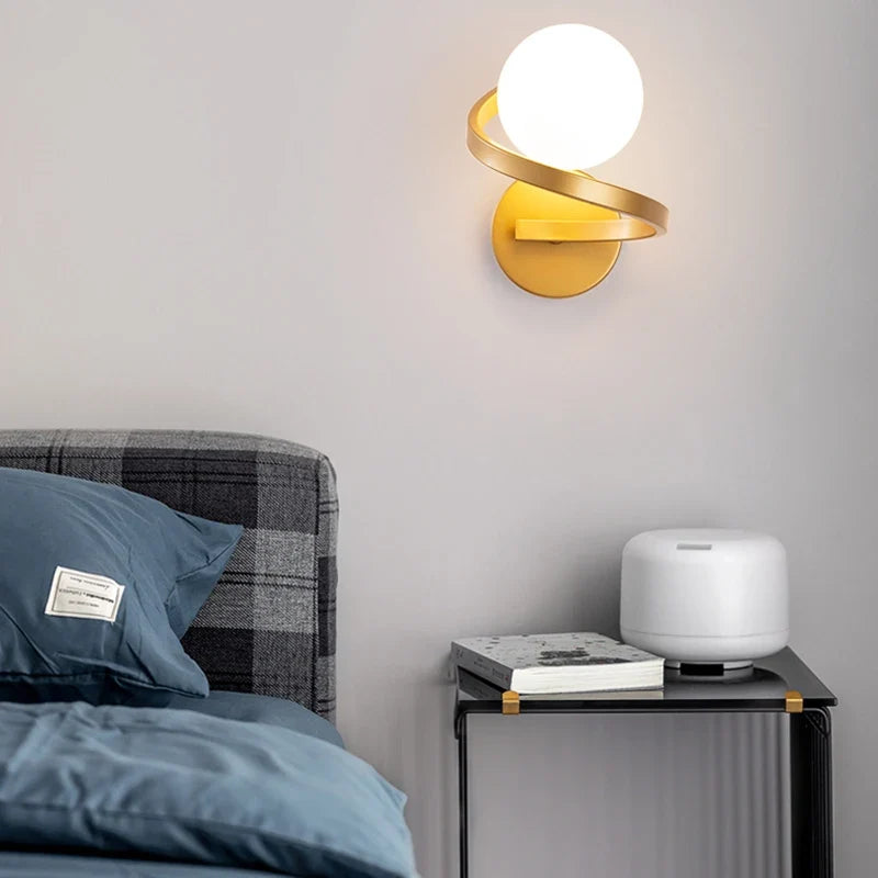 Duo Globe LED Wall Light