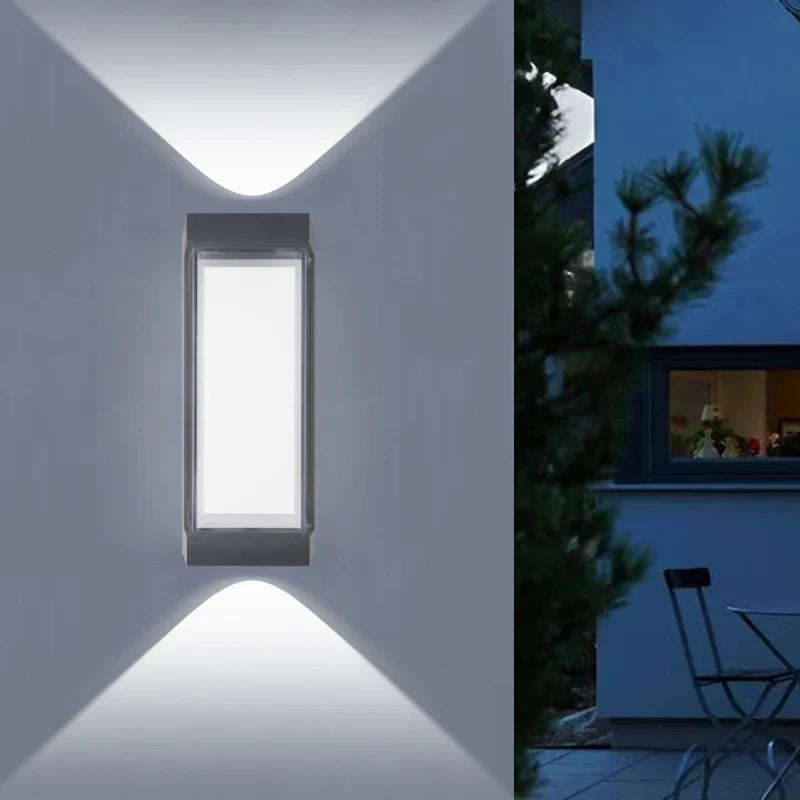 Waterproof Up & Down Outdoor Sconce