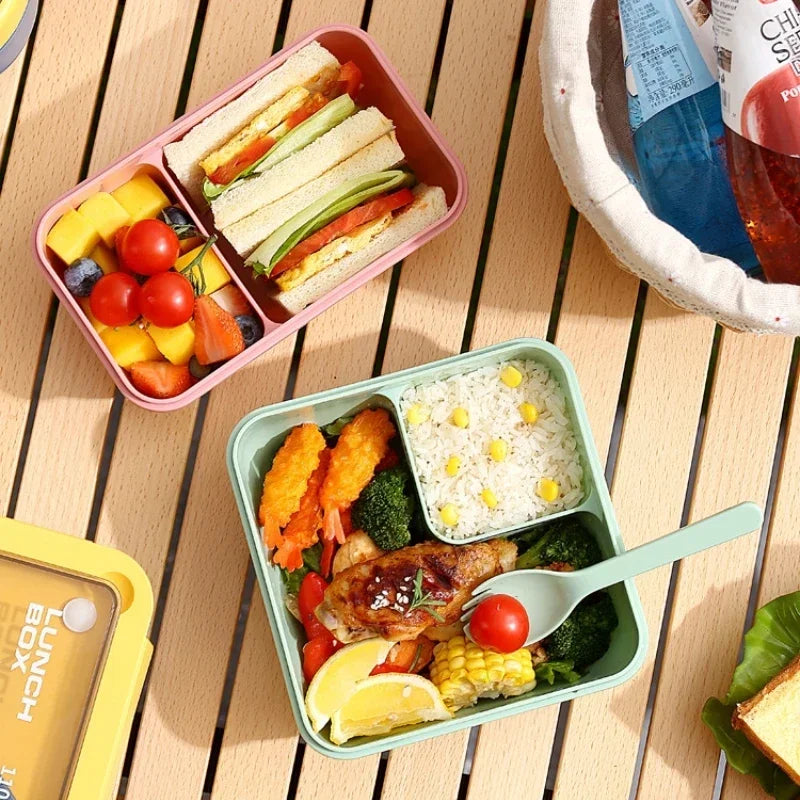 BentoGo Leak-Proof Lunch Box with Cutlery