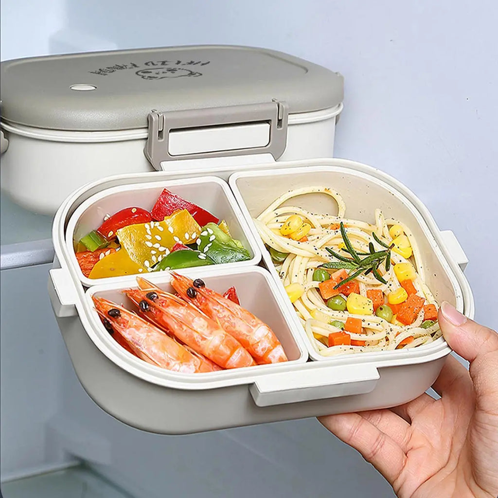 FreshMate 3-Compartment Bento Lunch Box