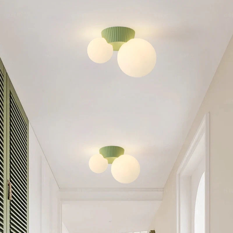 Lumea Double Globe Ceiling Light