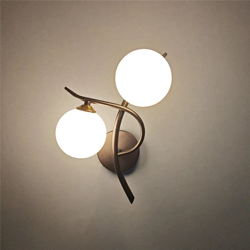 Lunara Dual Globe LED Wall Light