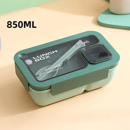 BentoGo Leak-Proof Lunch Box with Cutlery