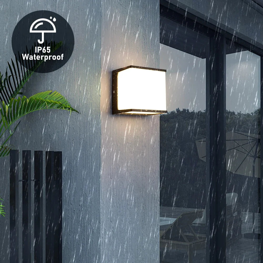 AeroCube Waterproof Outdoor Wall Light