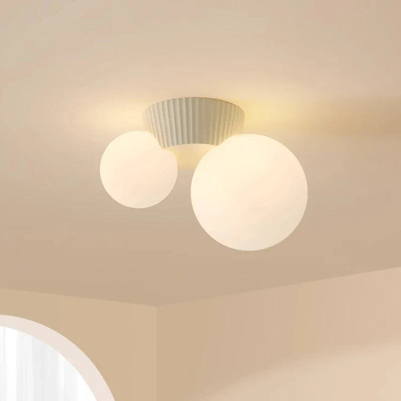Lumea Double Globe Ceiling Light