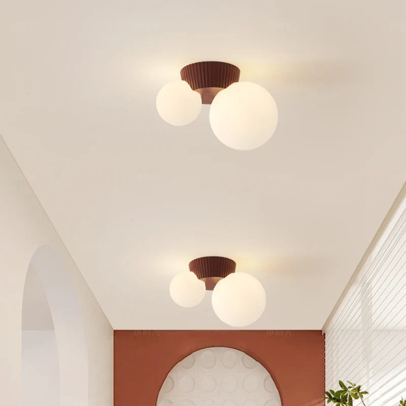 Lumea Double Globe Ceiling Light