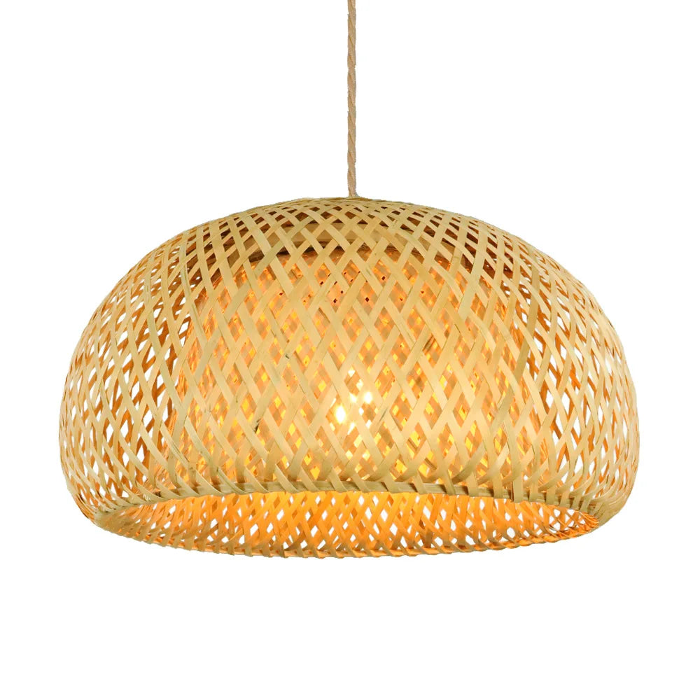 Bamboo Handwoven Pendant Lamp