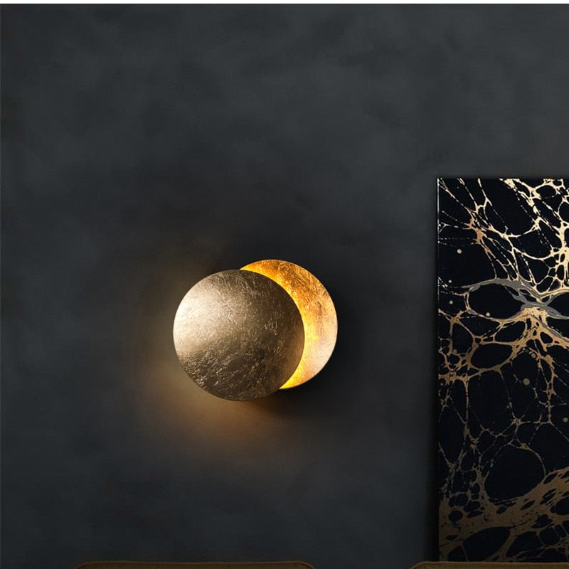 Lunaris Solar Eclipse Wall Sconce