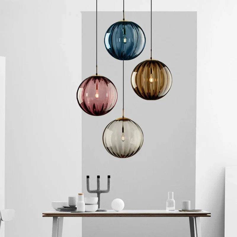 Glass Ball Nordic Pendant Light