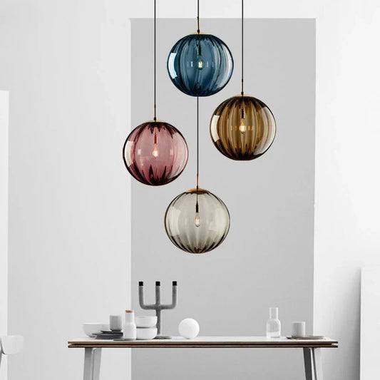 Glass Ball Nordic Pendant Light
